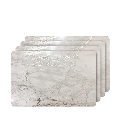 Marble place mats washable - mats,