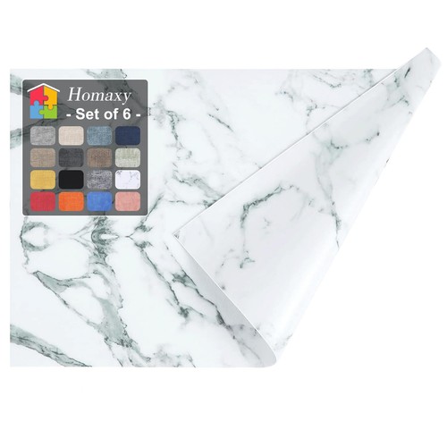Placemats faux leather place - leather,