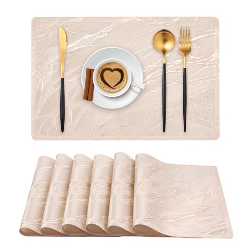 Rectangle placemats set - of, 6
