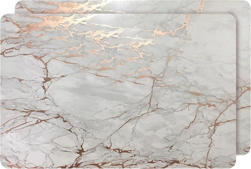 Rose gold marble - rose, rectangle