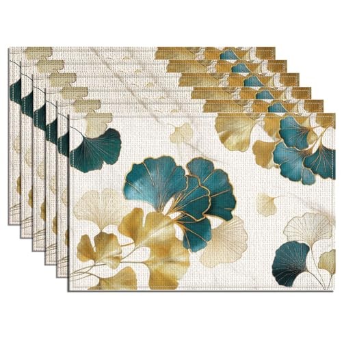 6pcs marble placemats - marble,
