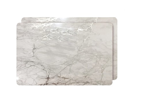 Marble cork place mats - marble,