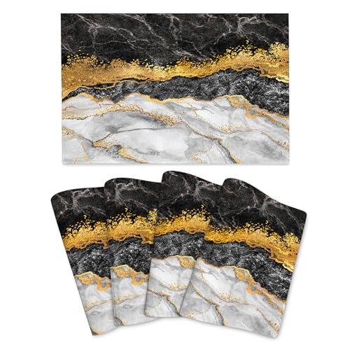 Marble placemats set 4 - set,