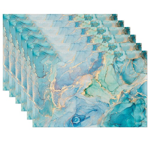 Marble placemats set - set, of
