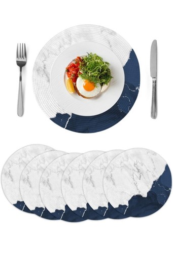 Navy gold marble texture - navy,