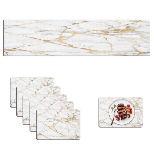 Mcalk luxury gold marble table - mcalk,