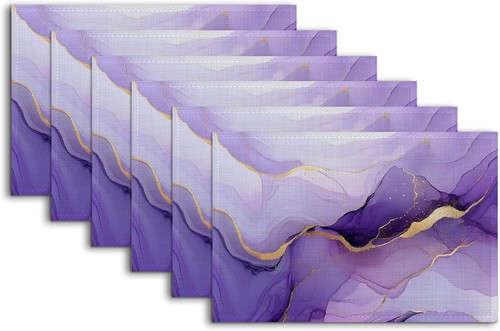 Marble placemats set heat - set, of