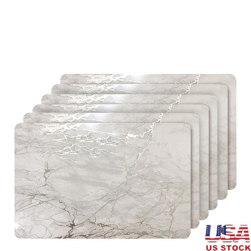 Marble cork placemat - cork,