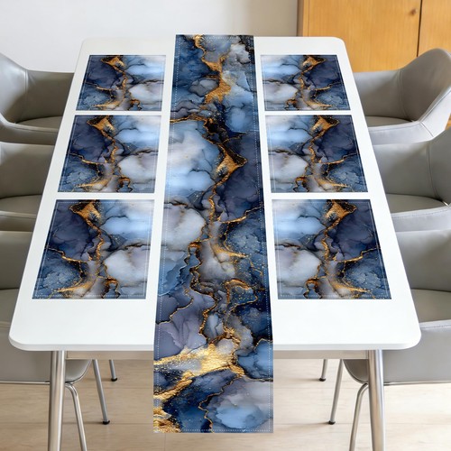 Square placemats set 7 - square,
