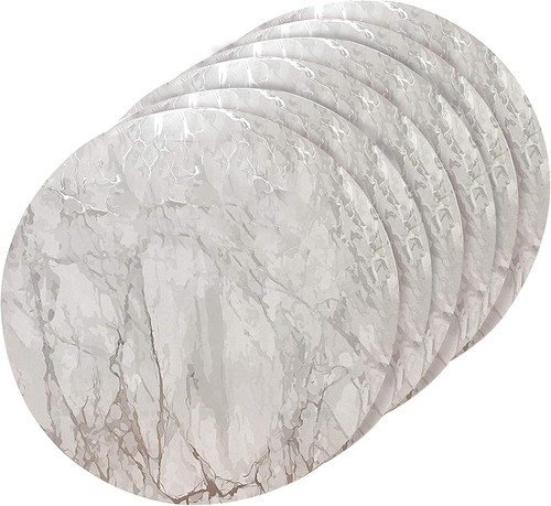 Marble place mats - mats,, washable